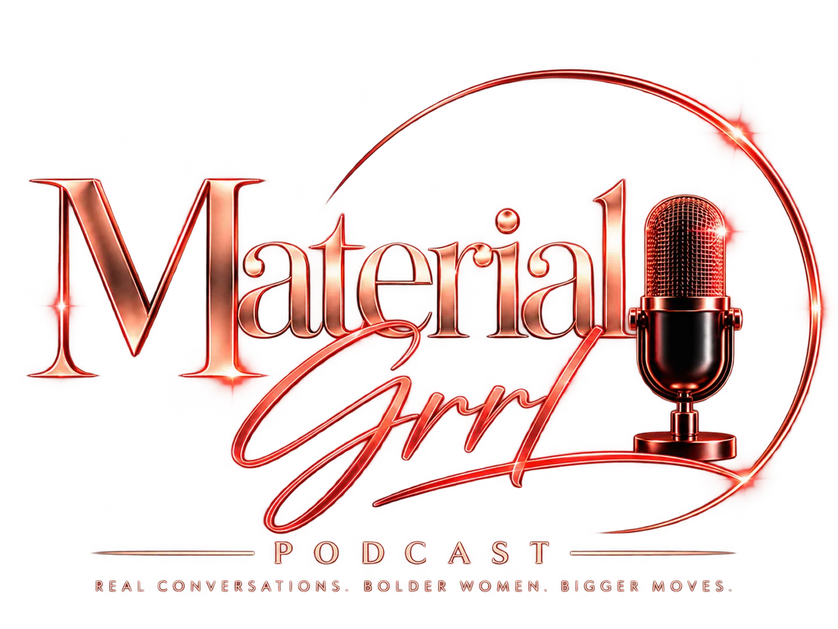 Material Grrl Podcast logo