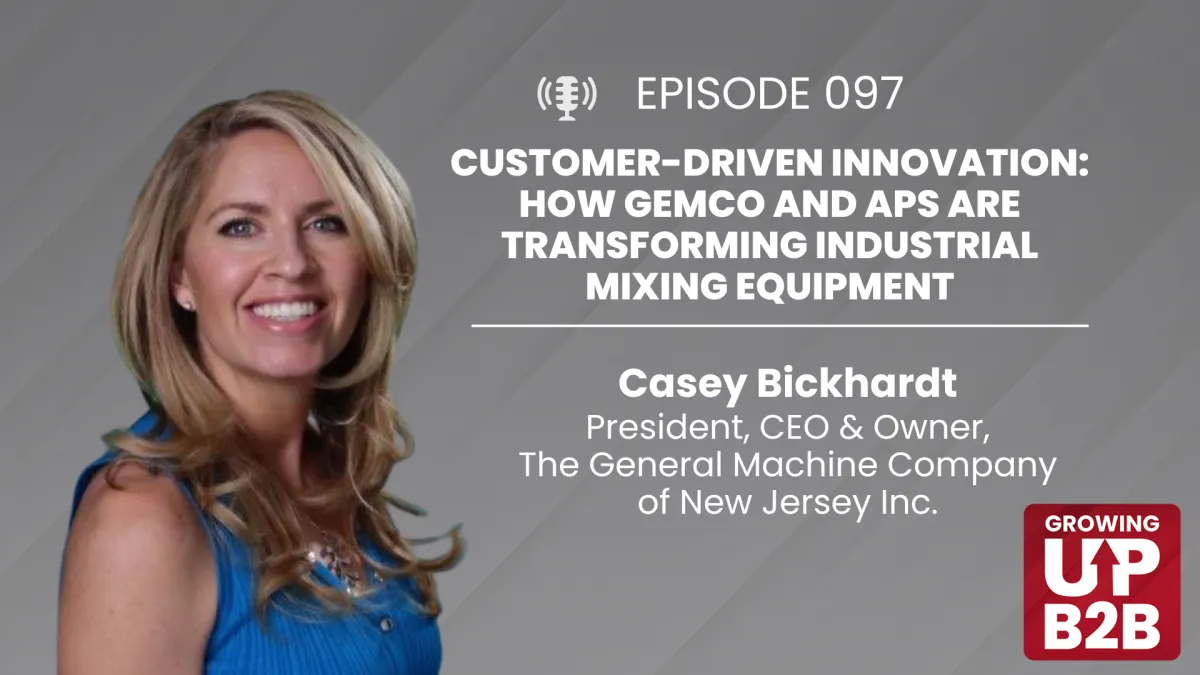 97 - Customer-Driven Innovation: How GEMCO and APS Are Transforming Industrial Mixing Equipment