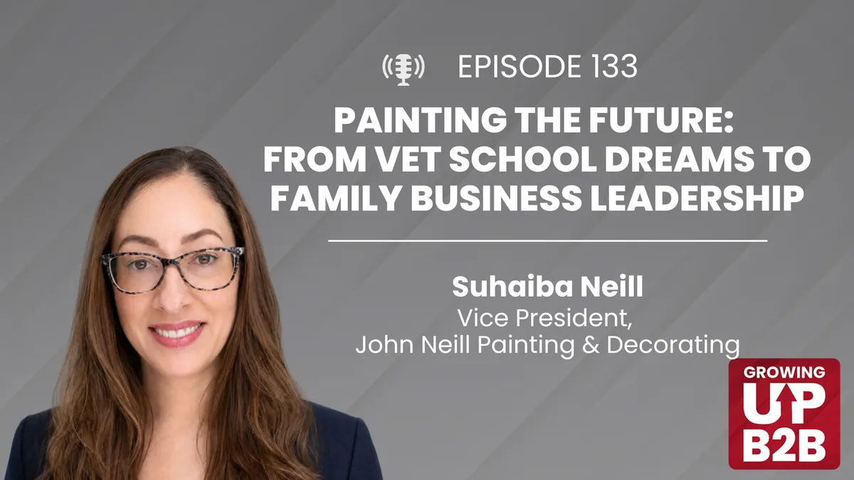 133 - Painting the Future: From Vet School Dreams to Family Business Leadership