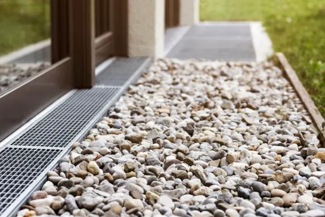 Heavy tropical rain in Cairns city streets