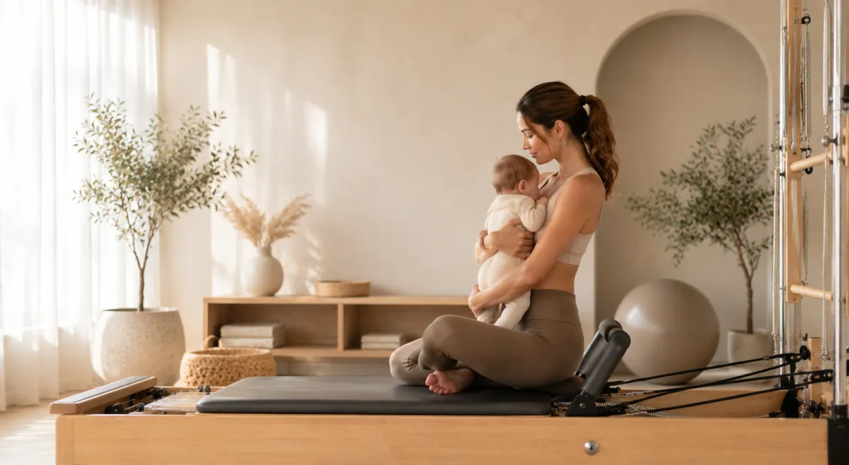 Reformer Pilates After Pregnancy: Safety, Timeline & Results
