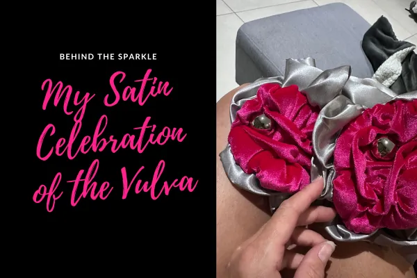 How I Accidentally Made a Two-Metre Satin Celebration of the Vulva