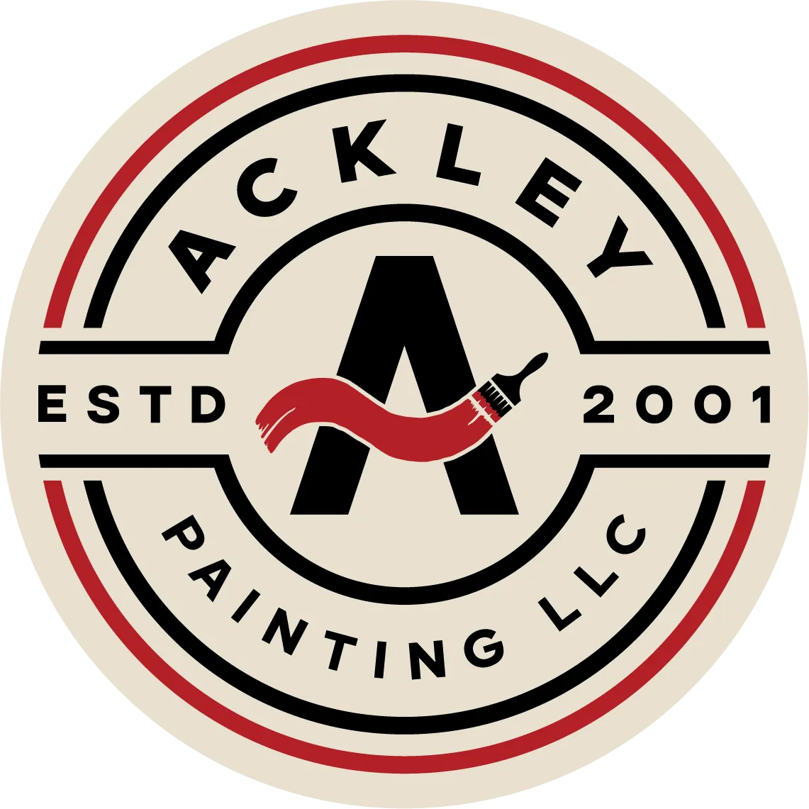 Ackley Painting Lake Geneva Logo