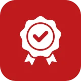 Badge icon symbolizing trusted and certified home inspection services in Orlando, FL and Central Florida.