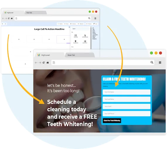 Image of a booking system scheduling for accountants