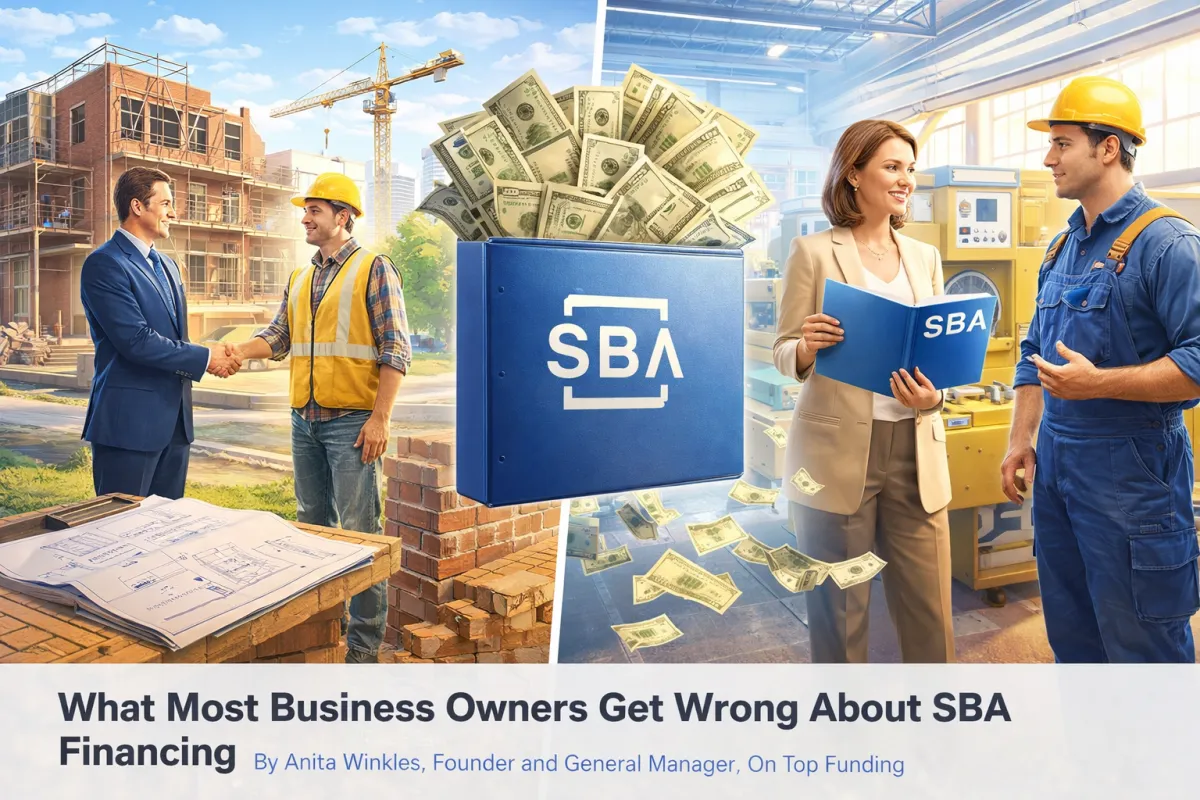 What Most Business Owners Get Wrong About SBA Financing