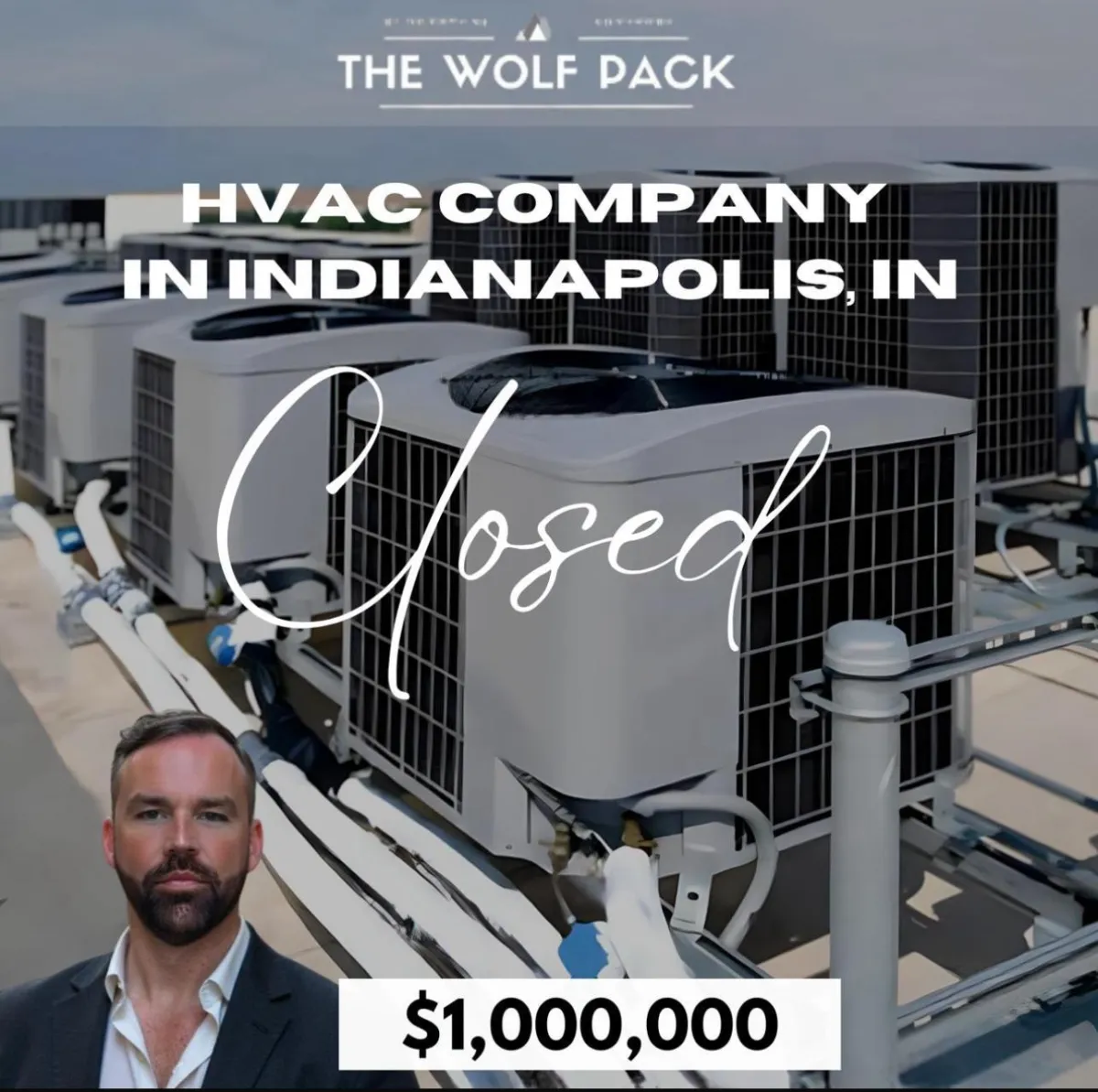 HVAC company sold in Indiana for $1 million