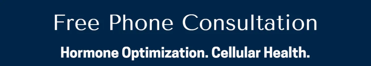 Free Phone Consultation for Hormone Optimization and Cellular Health | Hormone Treatment Centers Overland Park KS