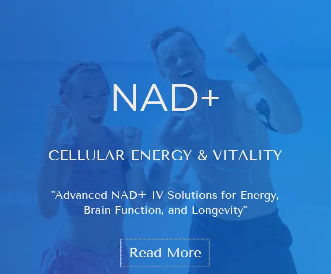 NAD+ Therapy – Advanced cellular energy, brain function, and longevity treatments at Hormone Treatment Centers in Overland Park, KS