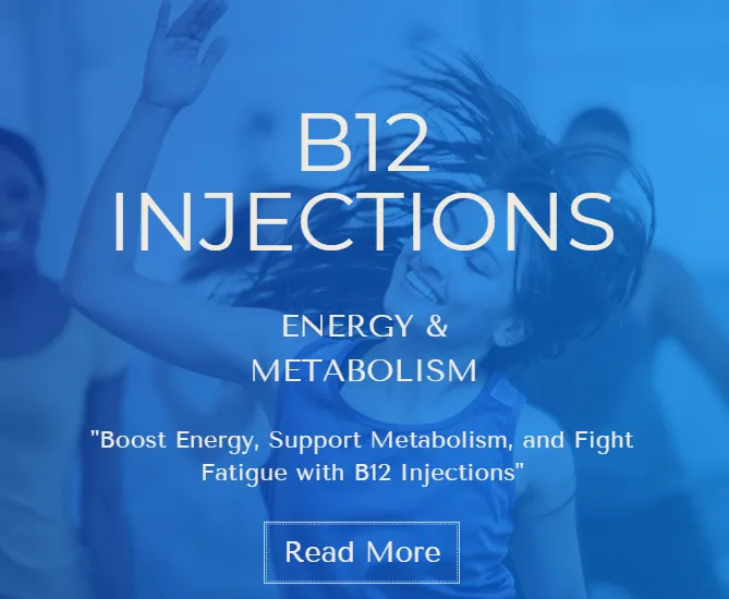 B12 Injections – Boost energy, support metabolism, and fight fatigue with Vitamin B12 optimization at Hormone Treatment Centers in Overland Park, KS