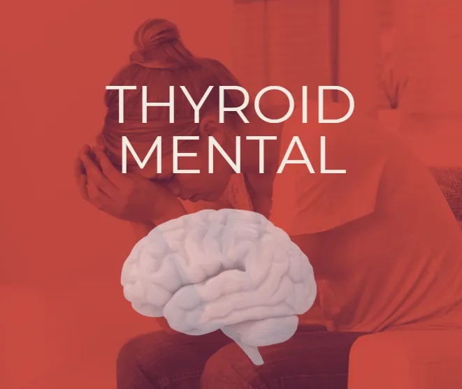 Woman with fatigue and brain fog – mental health symptoms of hypothyroidism include depression, anxiety, memory loss, and difficulty concentrating. Thyroid optimization therapy available in Overland Park, KS