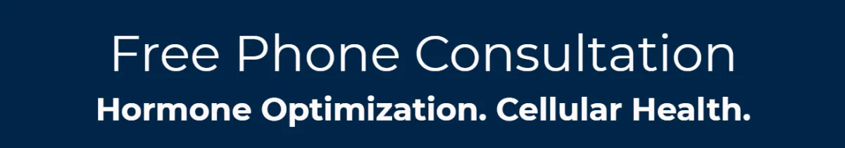 Free phone consultation for hormone optimization and cellular health at Hormone Treatment Centers in Overland Park, KS