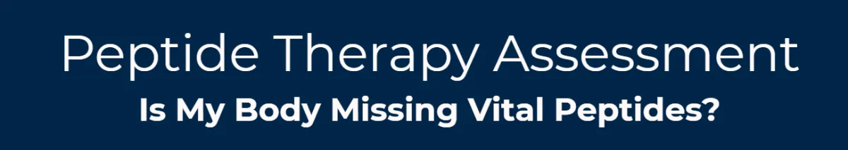 Peptide therapy assessment – peptide evaluations to improve recovery, performance, longevity, and health at Hormone Treatment Centers in Overland Park, KS
