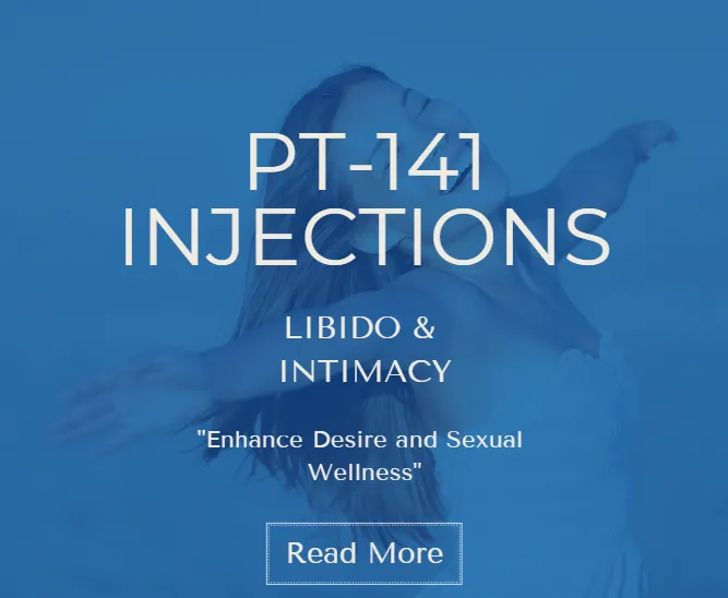 PT-141 injections in Overland Park, KS at Hormone Treatment Centers – boost sexual desire and intimacy for men and women