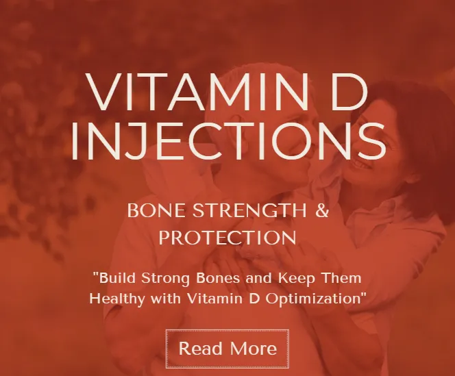 Vitamin D Injections – Bone strength, protection, and healthy aging with Vitamin D optimization at Hormone Treatment Centers in Overland Park, KS