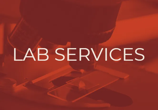 lose-up of a microscope in a medical lab, representing professional lab services for hormone testing, diagnostics, and health optimization.