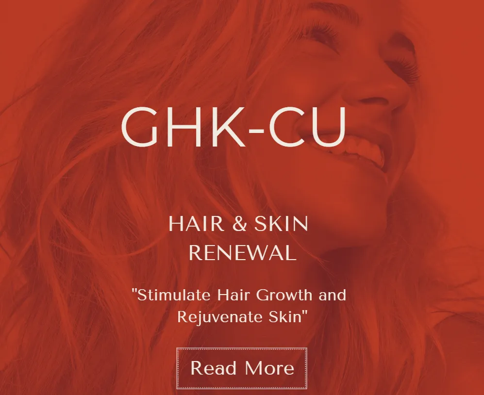 GHK-CU peptide cream for hair growth and skin rejuvenation – Hormone Treatment Centers Overland Park KS anti-aging and regenerative therapy