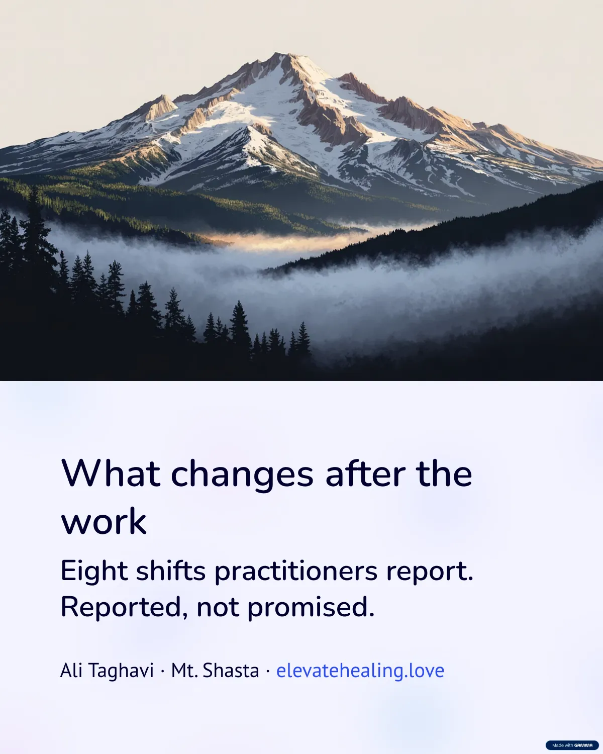 Eight Shifts People Report After the Work