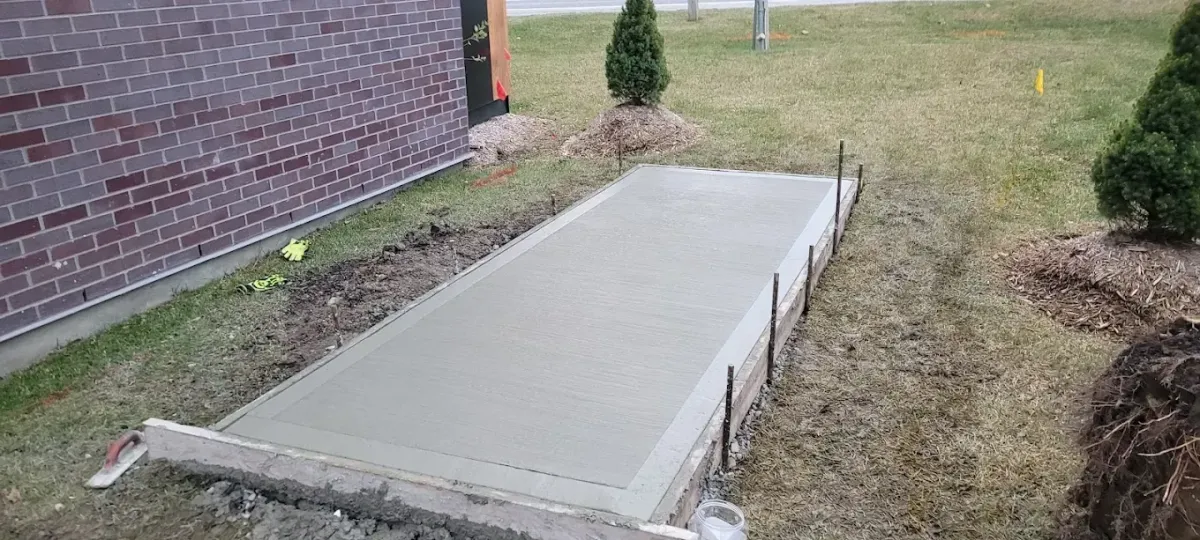 New Concrete Slab | Over The Top Concrete