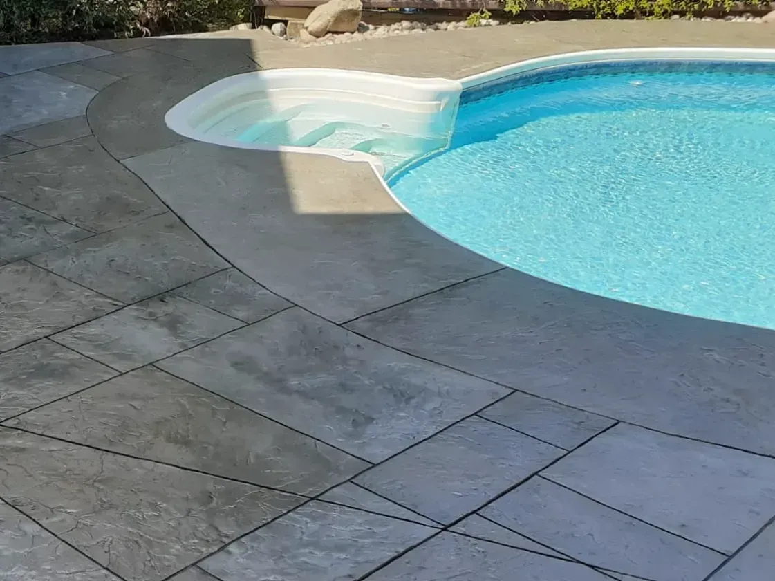 Concrete Pool Deck Refinishing | Over The Top Concrete