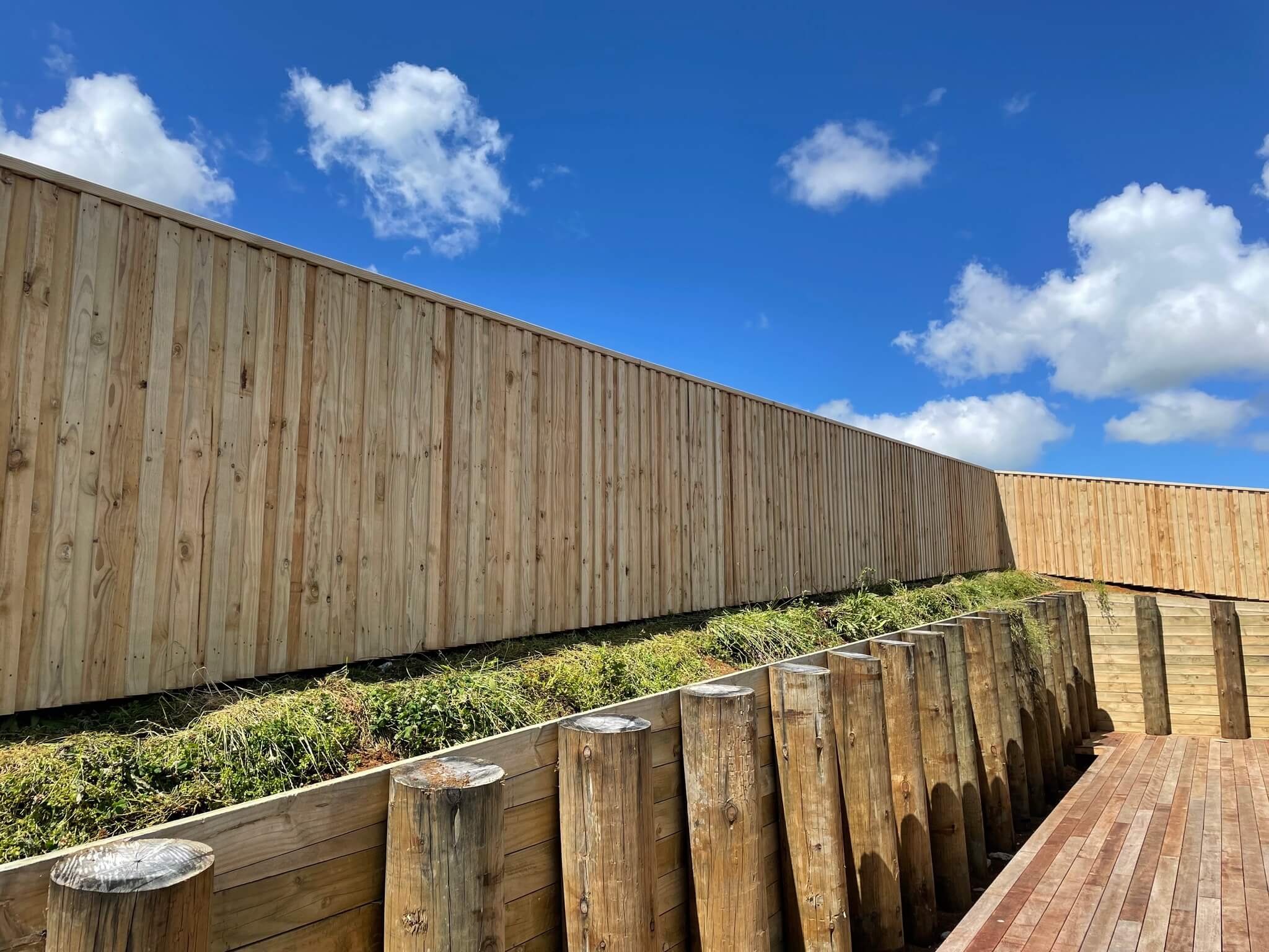 Acoustic fencing for noise reduction and privacy in Auckland