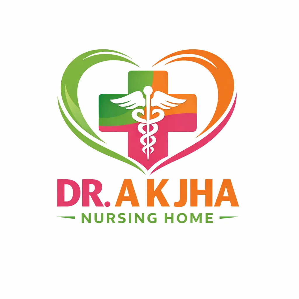 Dr. A K Jha Nursing Home Logo