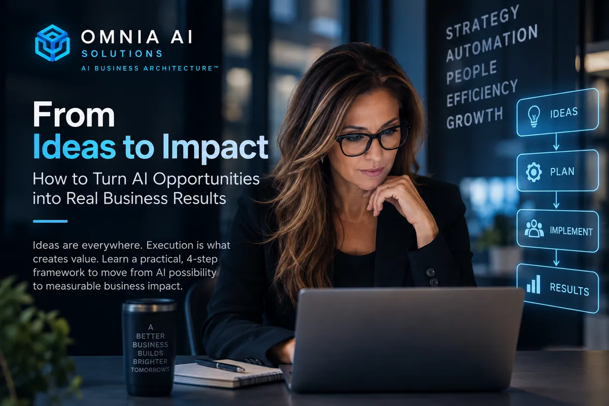 From Ideas to Impact: How to Turn AI Opportunities Into Real Business Results