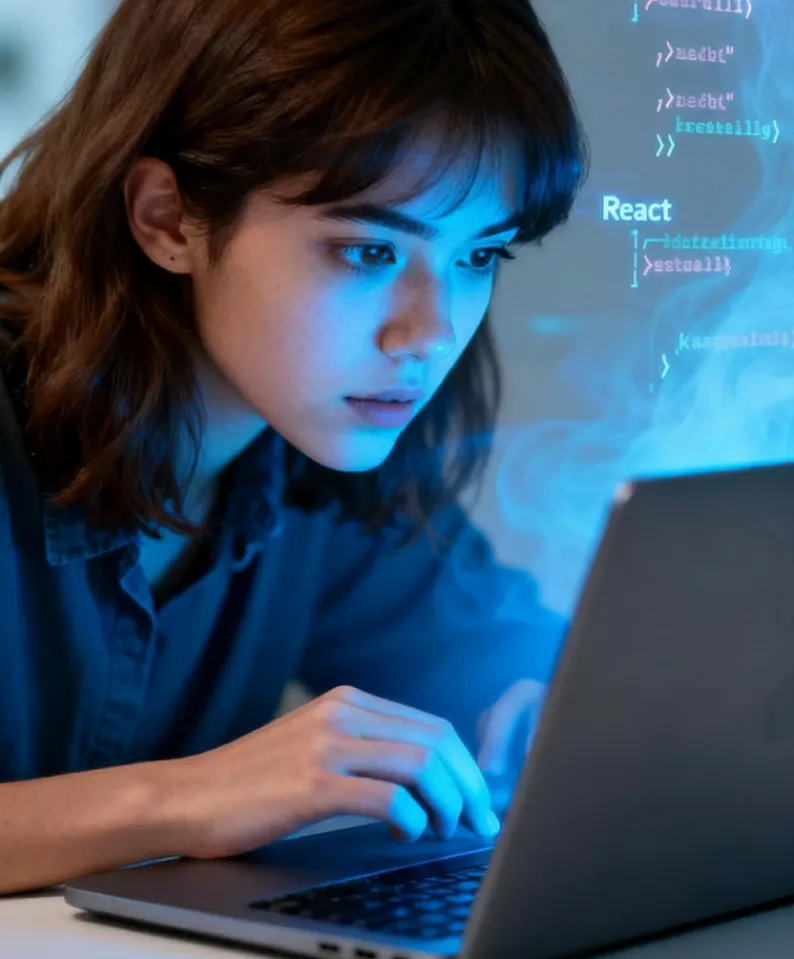 a computer with a keyboard