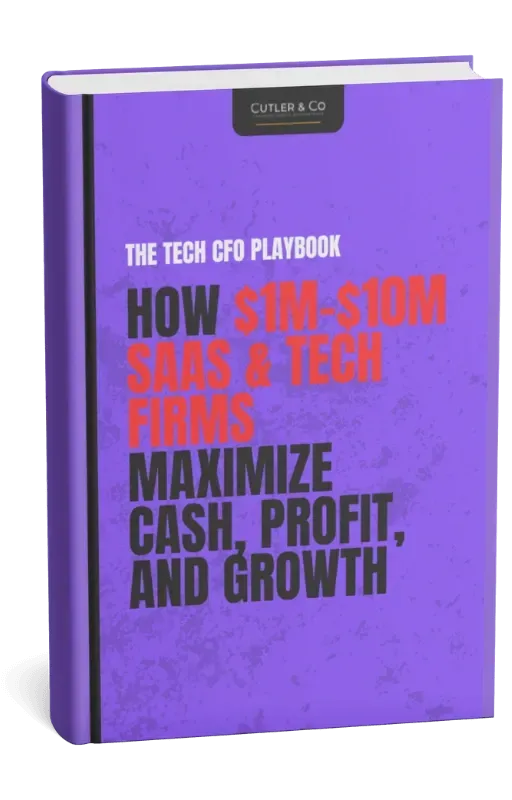The Tech CFO Playbook: How $1M–$10M SaaS & Tech Firms Maximize Cash, Profit, and Growth ebook