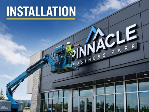 Sign Installation in Dalbo, MN