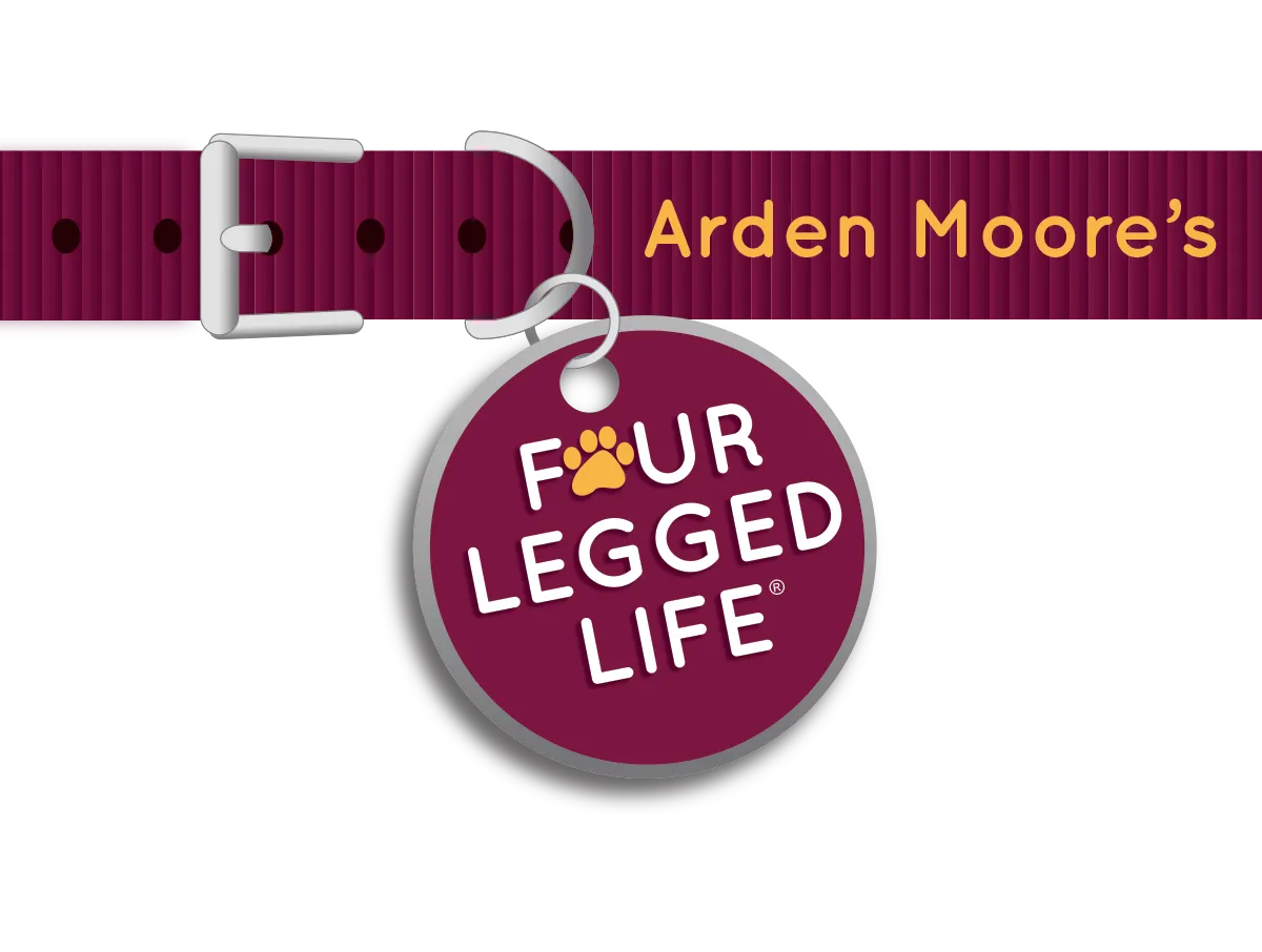Arden Moore's Four Legged Life Podcast Logo