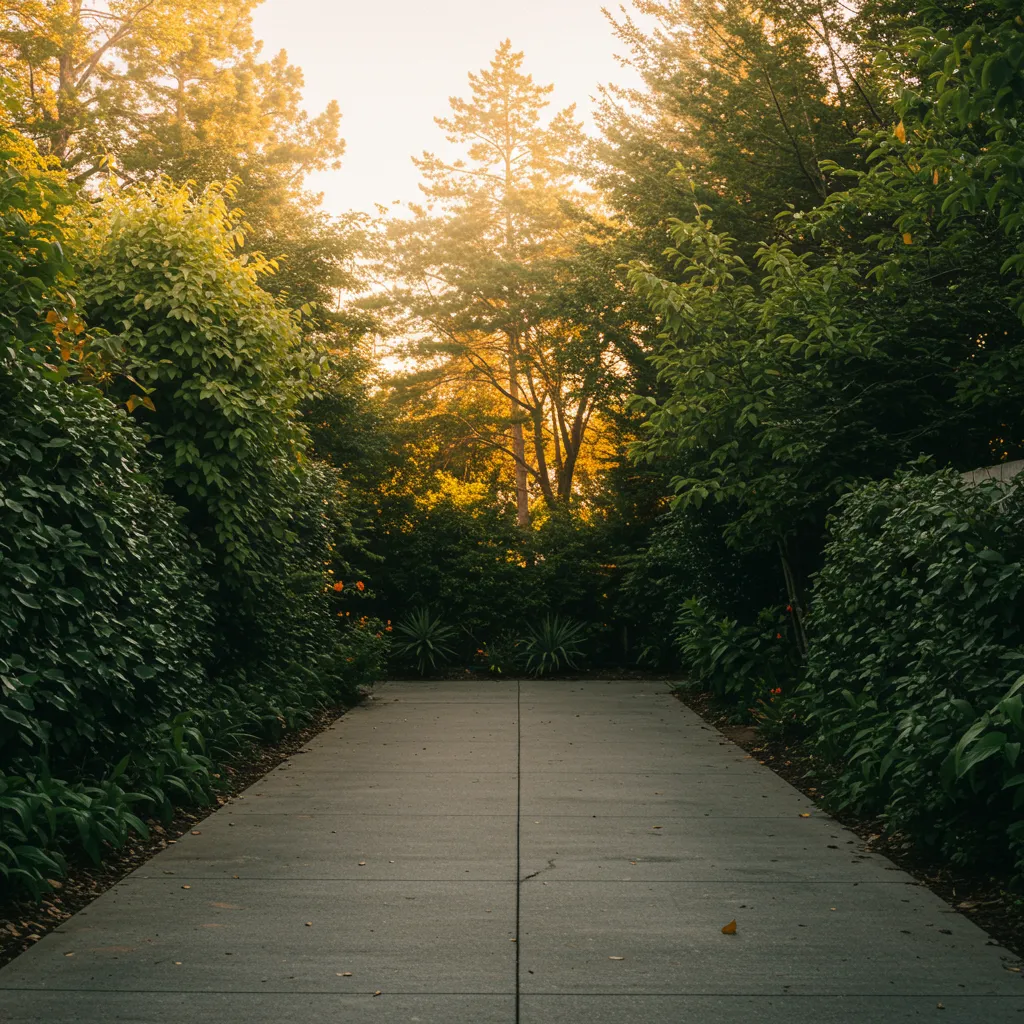 Freshly poured concrete driveway with smooth finish, built for durability and curb appeal.