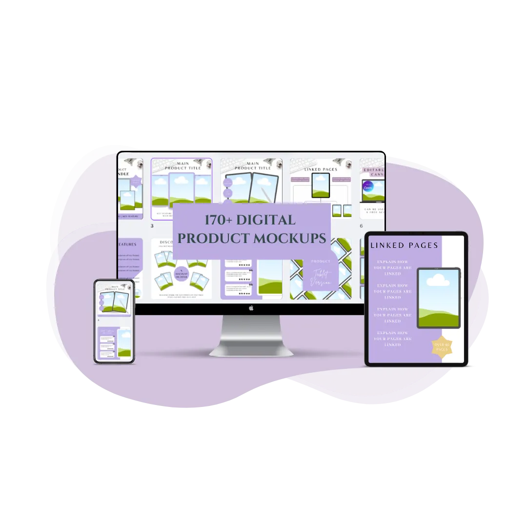 Luxe Digital Product Mockup
