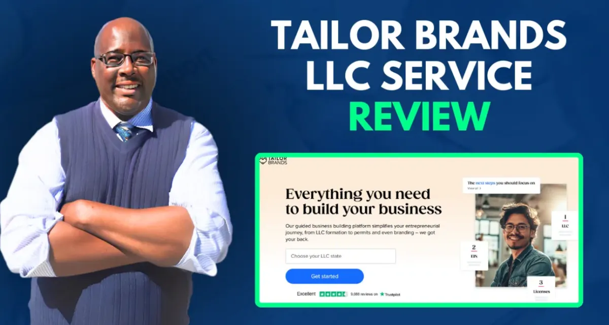 Tailor Brands LLC review – AI-powered branding and LLC formation platform for small businesses