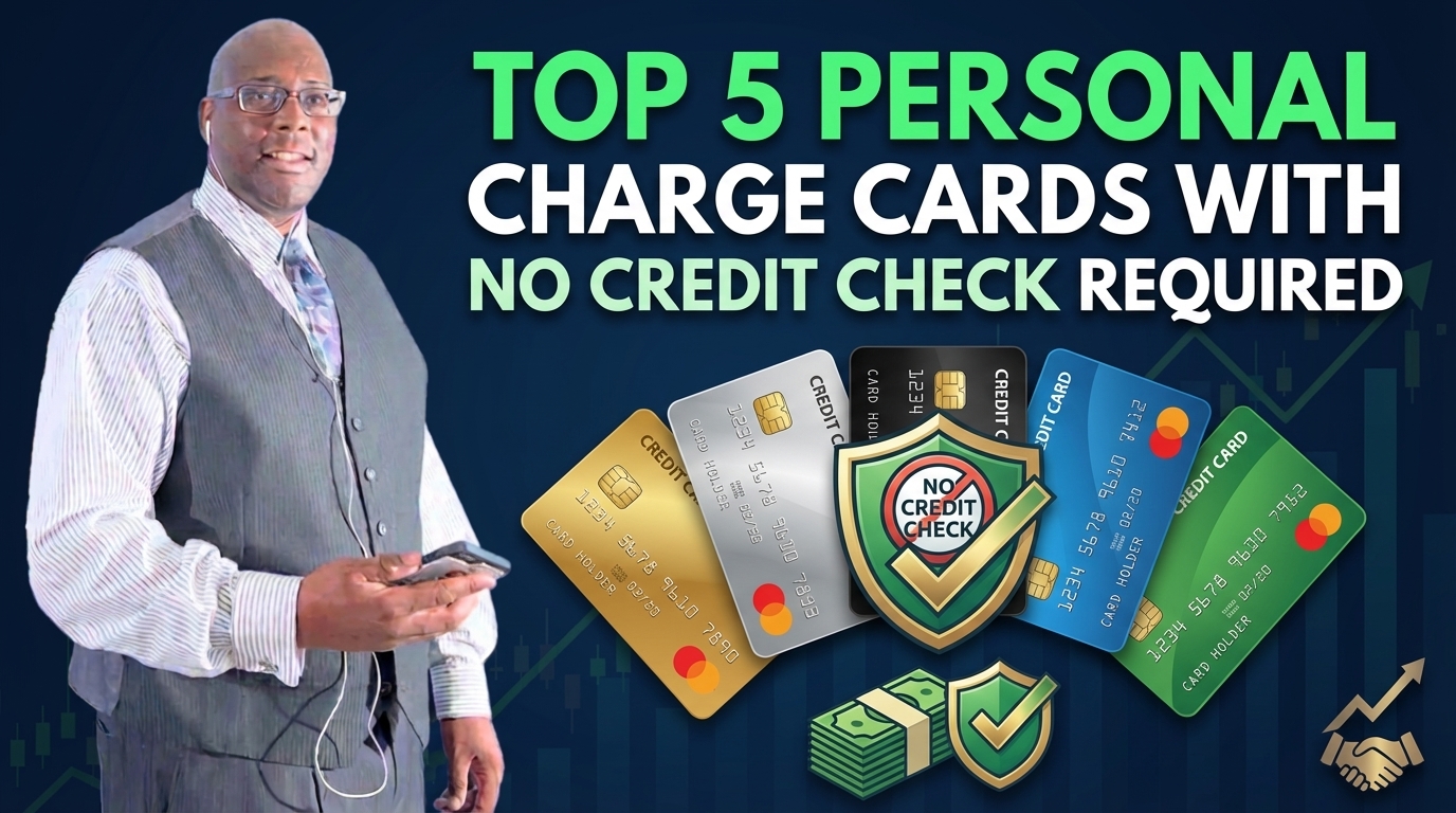 Top 5 Personal Charge Cards With No Credit Check Required