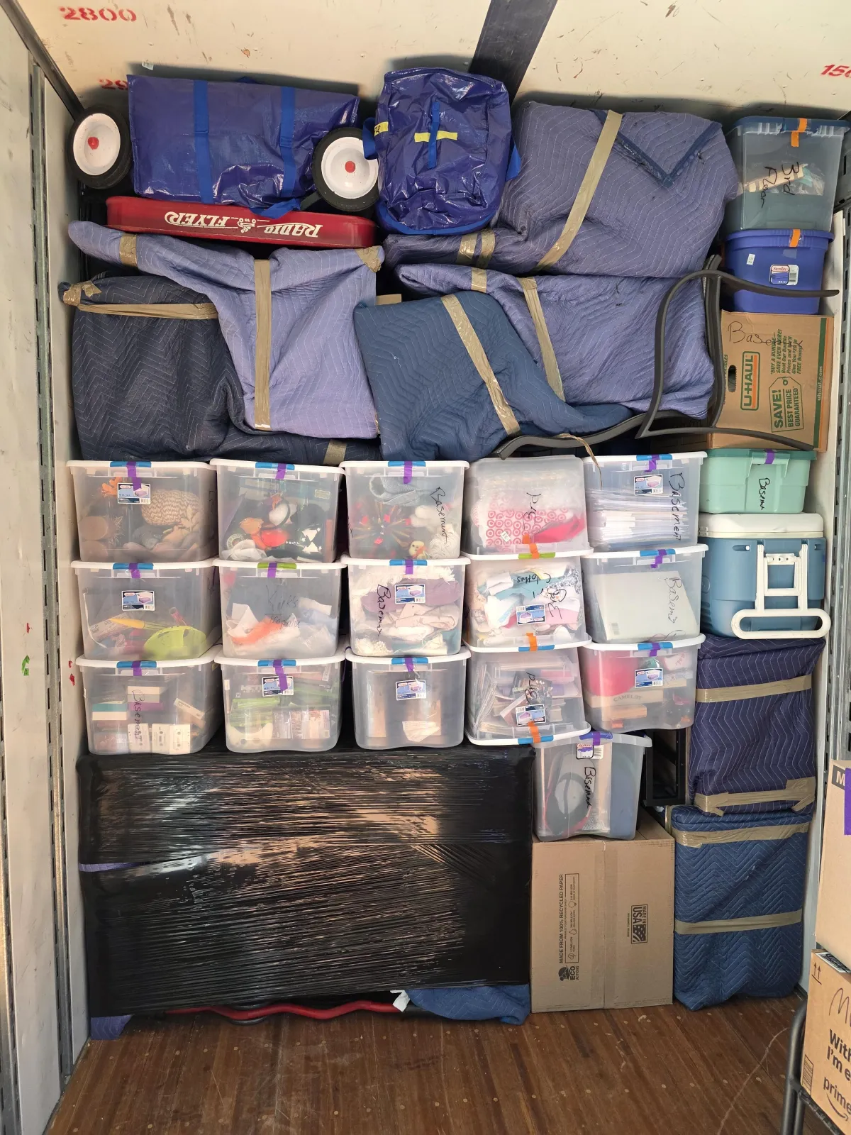 Waymaker moving loaded truck