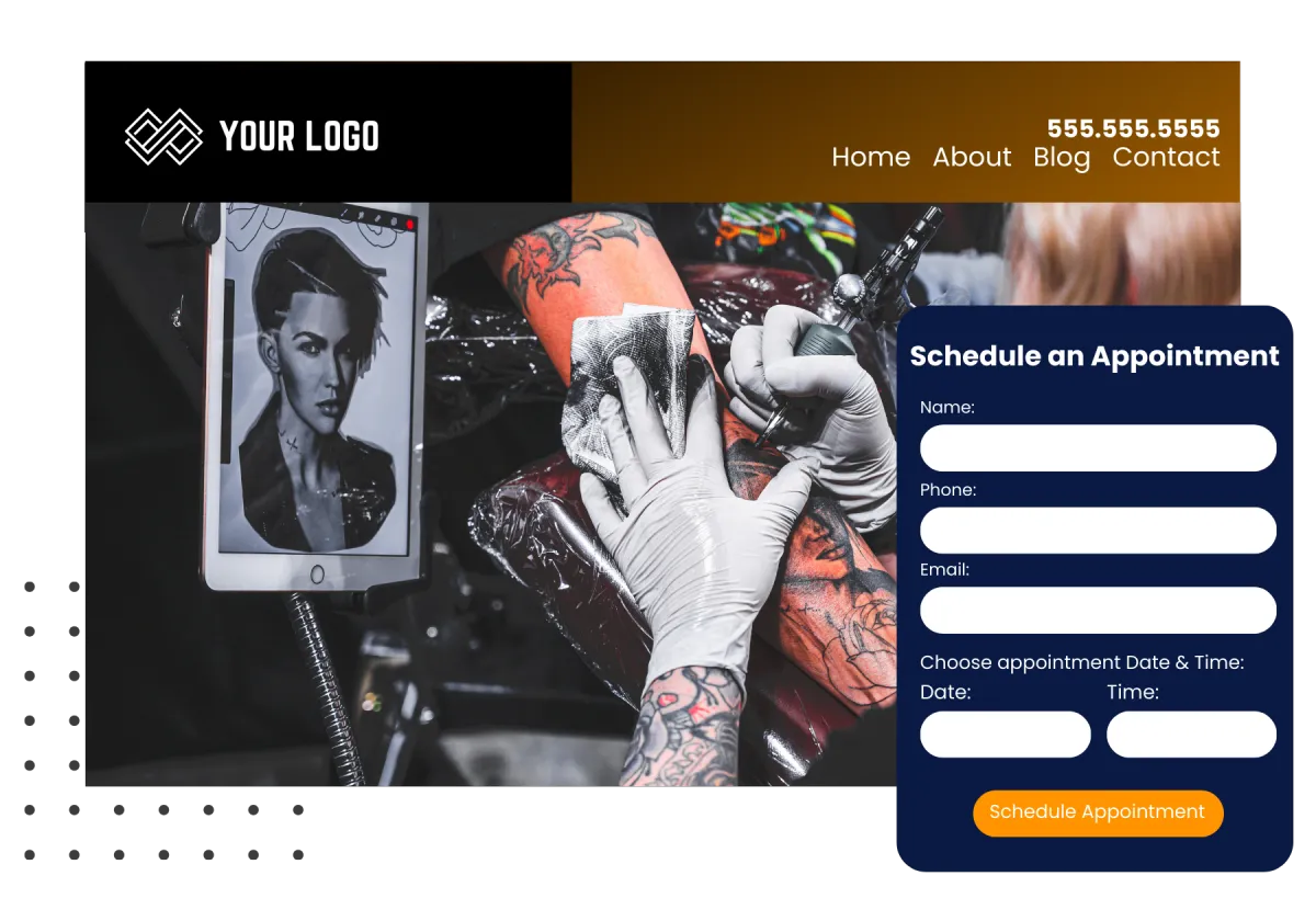 Integrated Tattoo Website