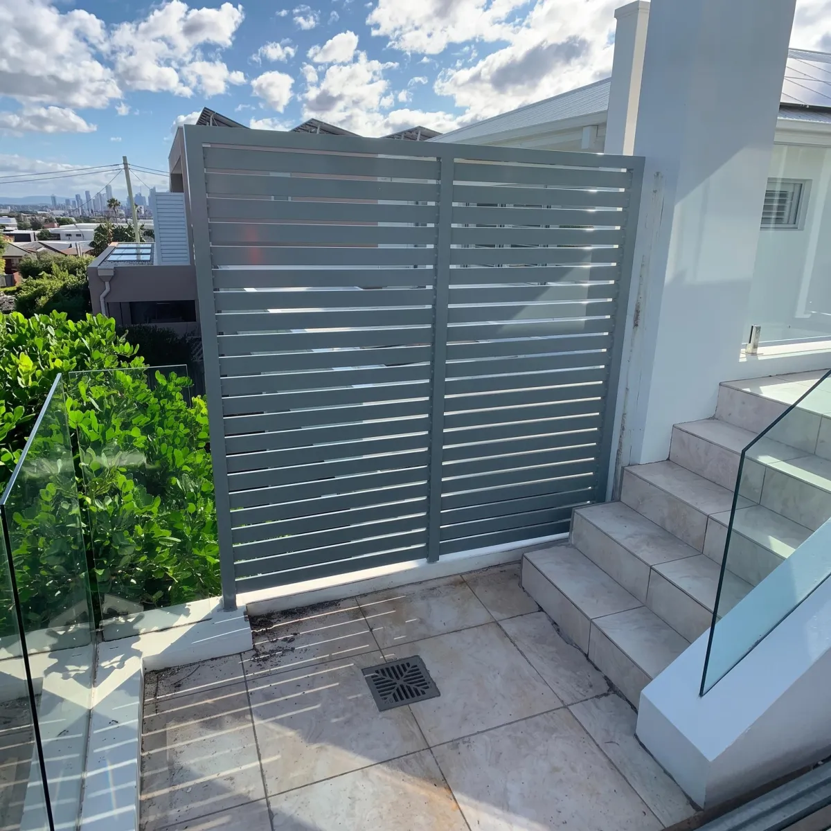 Wetherill Park Aluminium Slat Fencing