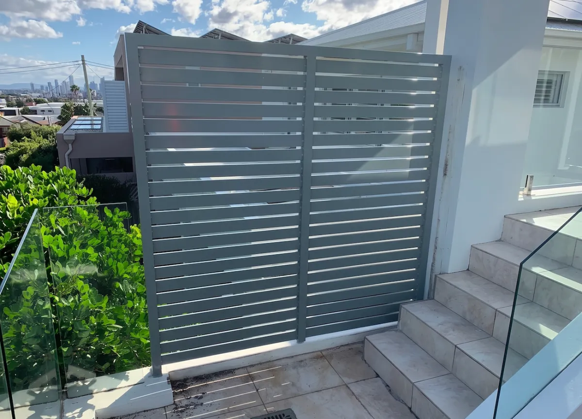 Aluminium Slat Fencing in Sydney