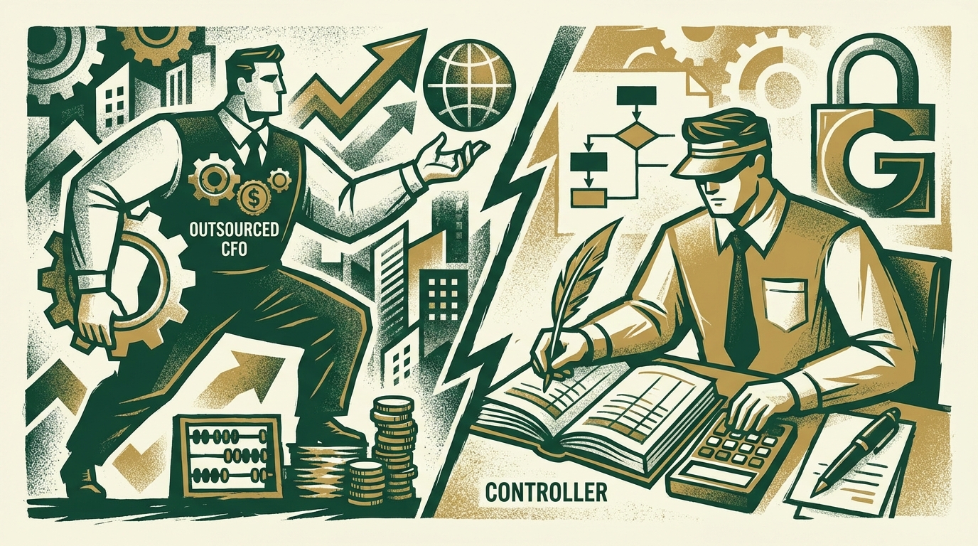 Outsourced CFO vs. Controller: Know the Difference