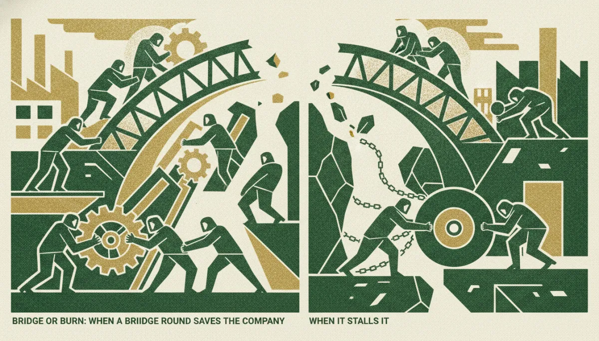 Bridge or Burn: When a Bridge Round Saves the Company and When It Stalls It