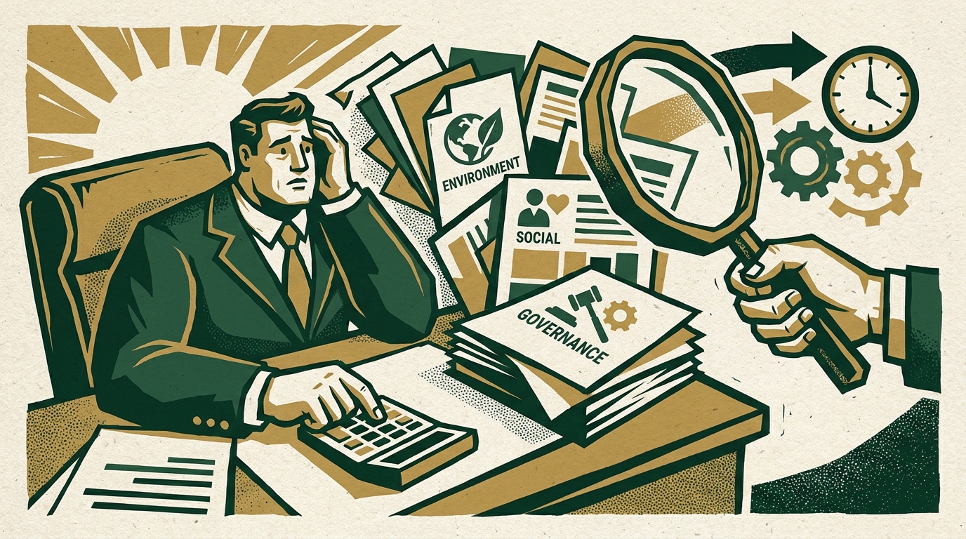 ESG Reporting is Now a Finance Job: Scope Creep in Fractional CFO Services