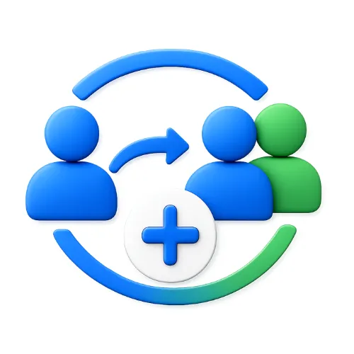 3D floating shopping bag icon