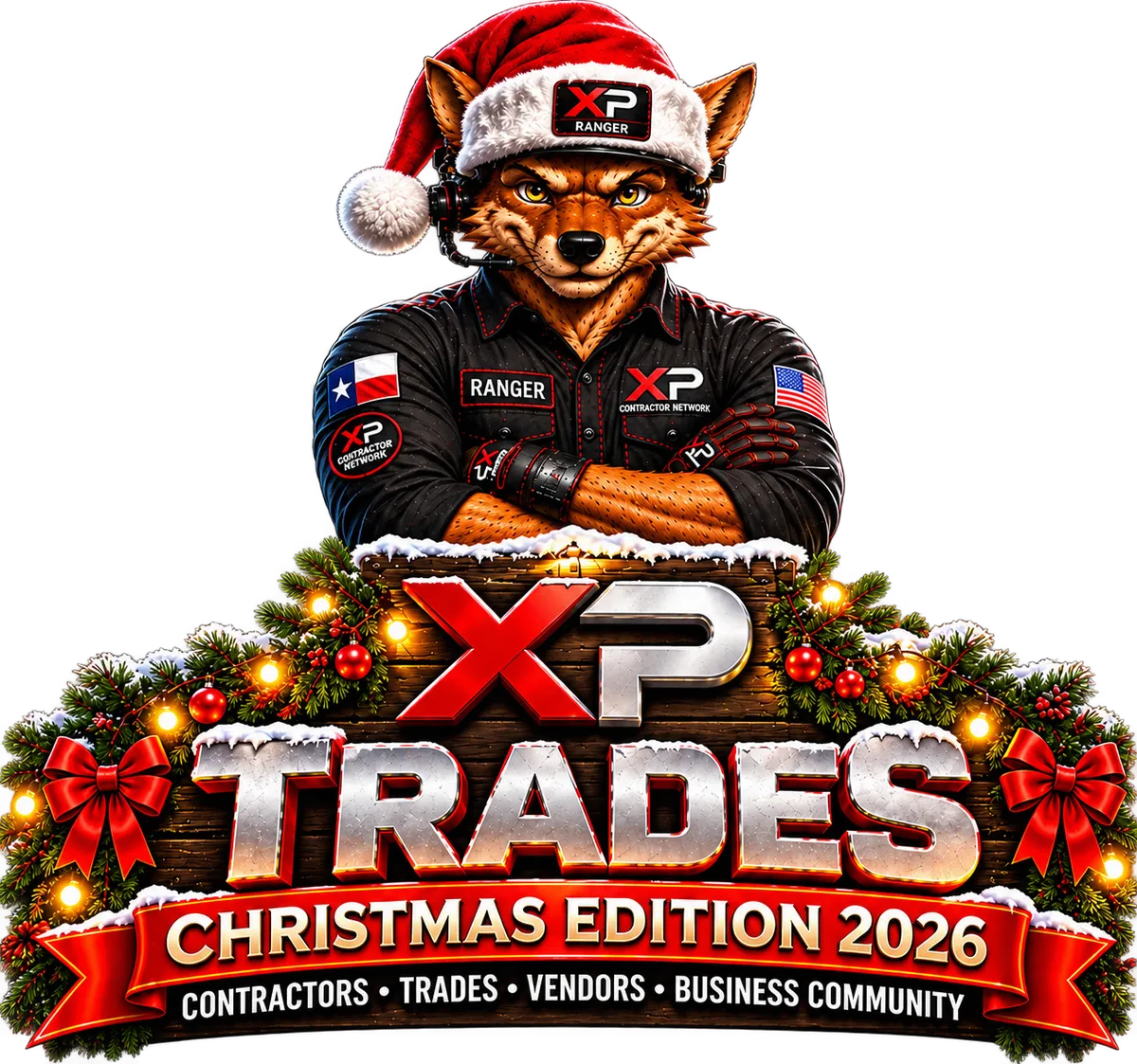 XP TRADES Christmas Edition Logo
