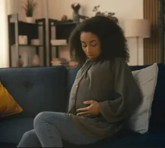 Pregnant mom