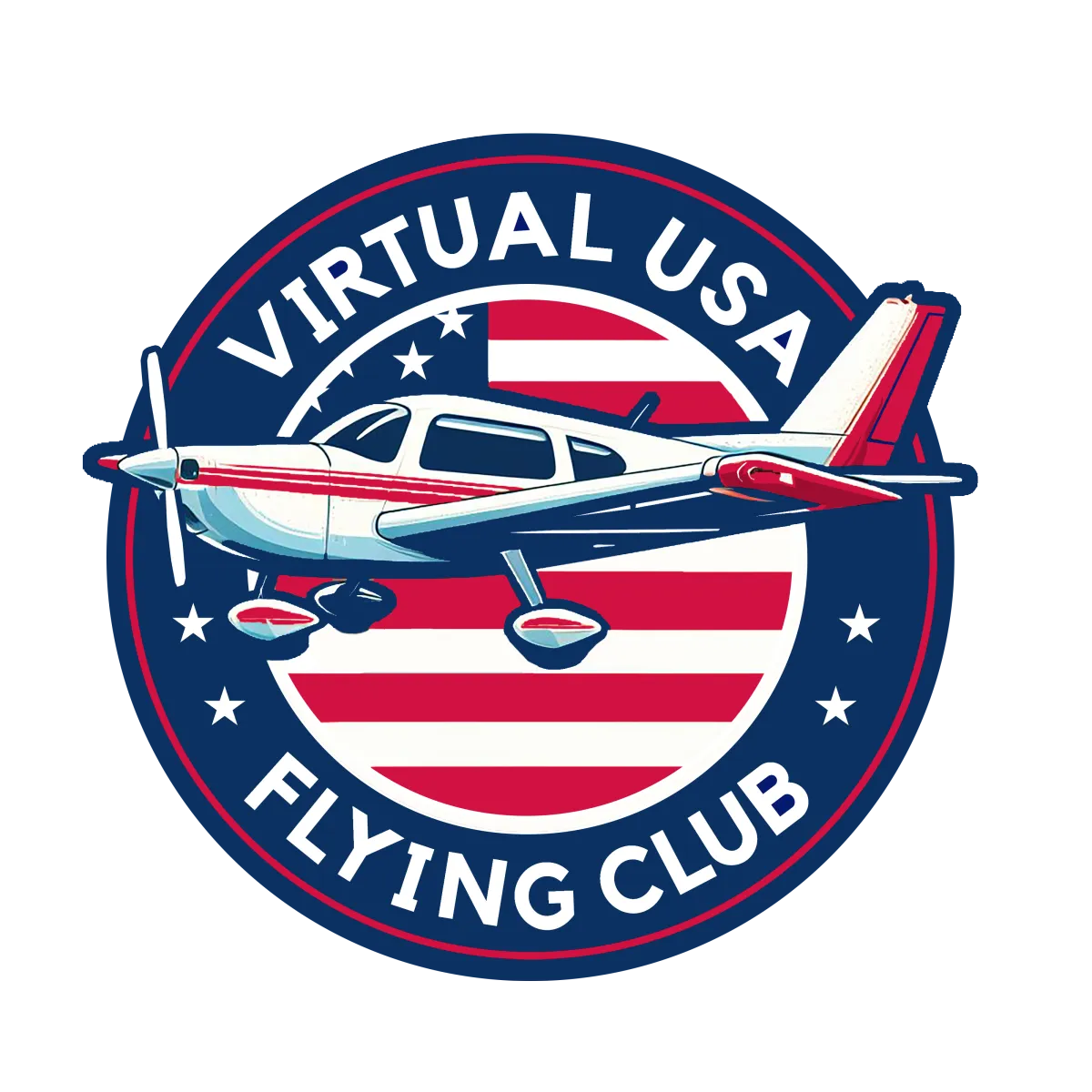 vUSA Flying Club logo