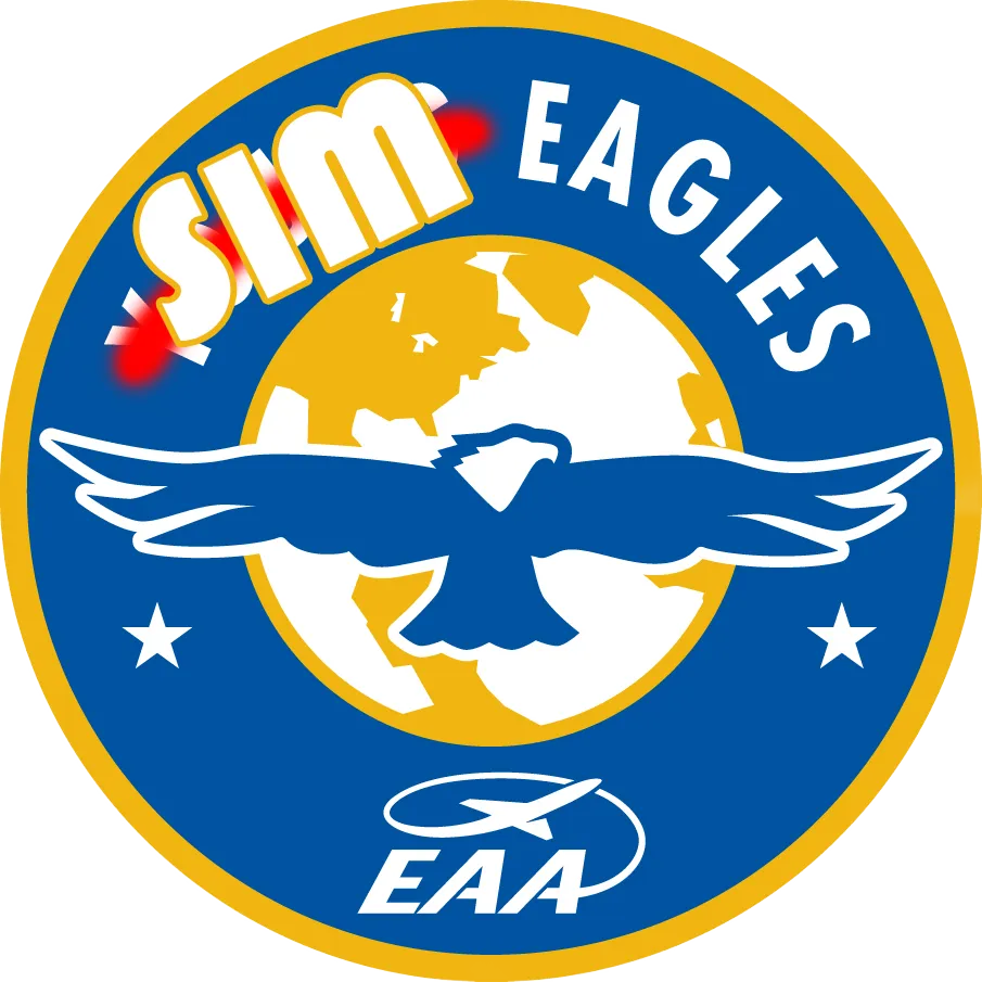 EAA Chapter 690 Sim Eagles logo