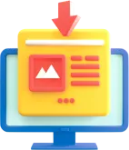 Custom Link Landing Page Icon