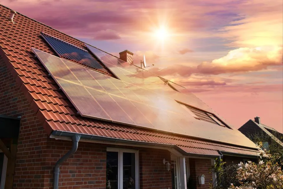 Installation de panneaux photovoltaïques