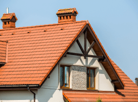 House with a red roof